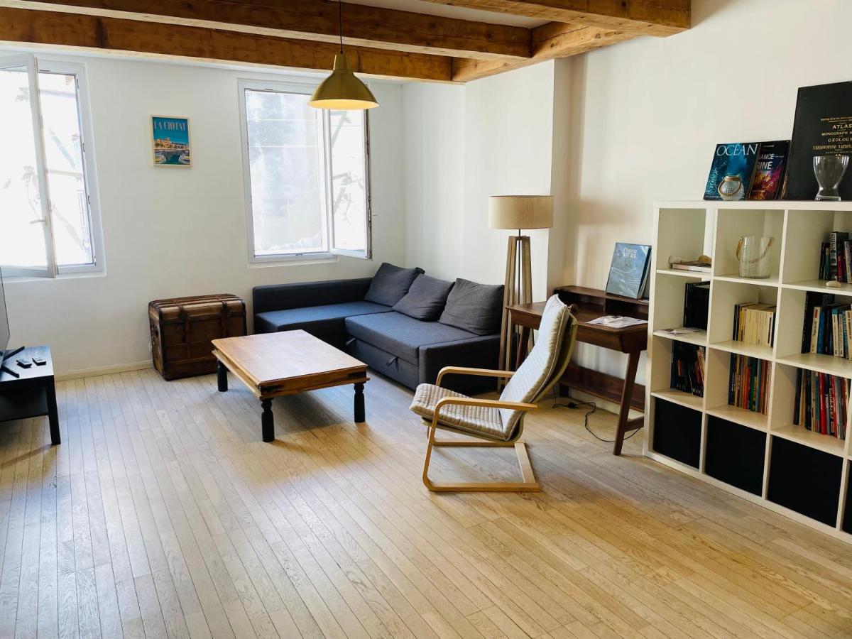 Duplex La Ciotat - Superbe 85 M2 - 6 Pers - 3 Chambres - Climatisation - Vue Mer Et Proche Du Vieux Port لا سيوتا المظهر الخارجي الصورة